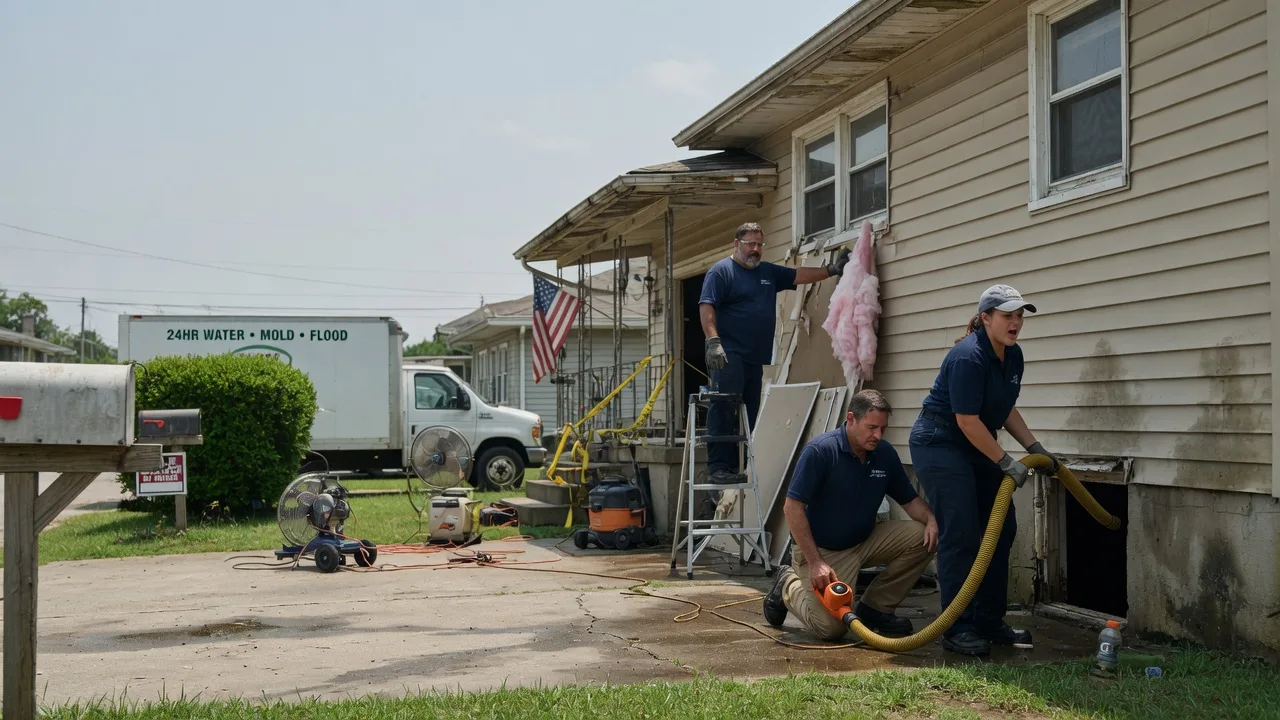 Water Damage Repair in Ridgway, IL near me